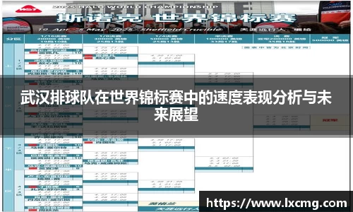 武汉排球队在世界锦标赛中的速度表现分析与未来展望